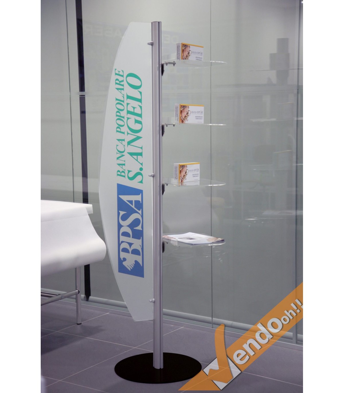 RICAMBIO VELA ESPOSITORE PUBBLICITARIO DA PAVIMENTO A VELA A PIANTANA ALMA003/R1