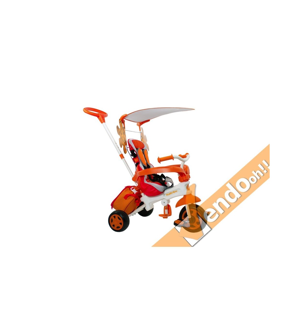 TRICICLO E PASSEGGINO BAMBINO BAMBINA BAMBINI BIMBO BIMBI 15 - 36 MESI 2600TIG