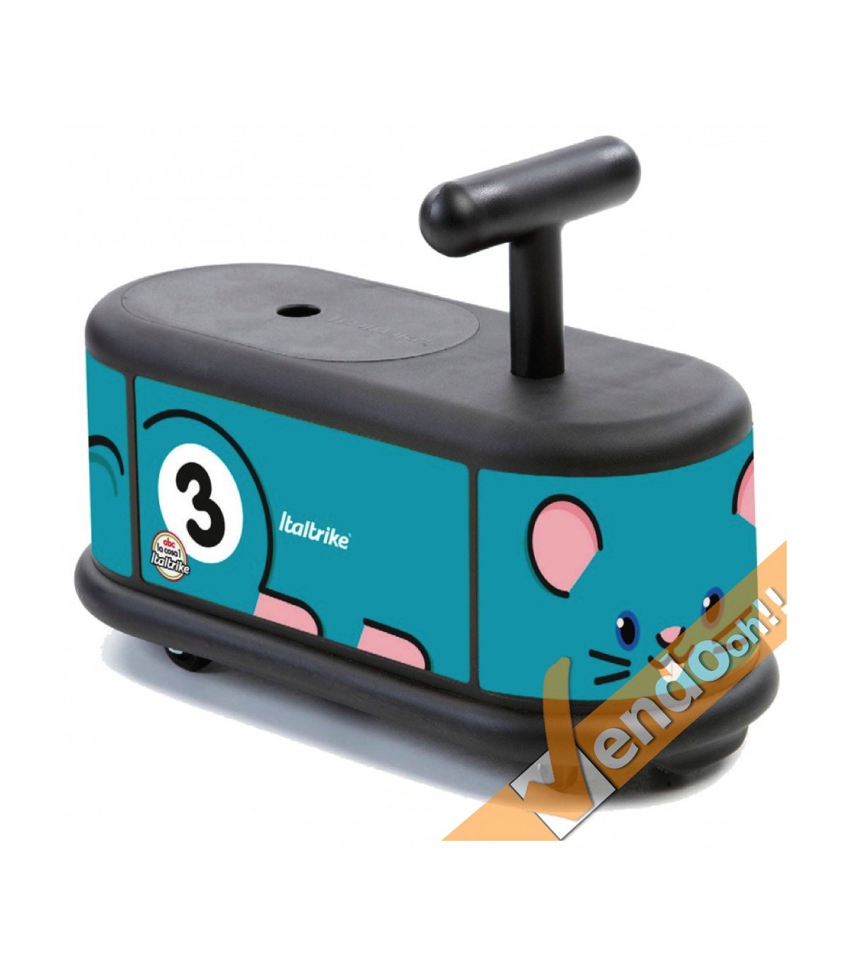 TRICICLO A SPINTA PRIMI PASSI BAMBINO BAMBINA BAMBINI BIMBO BIMBI 1-6 ANNI 2000L