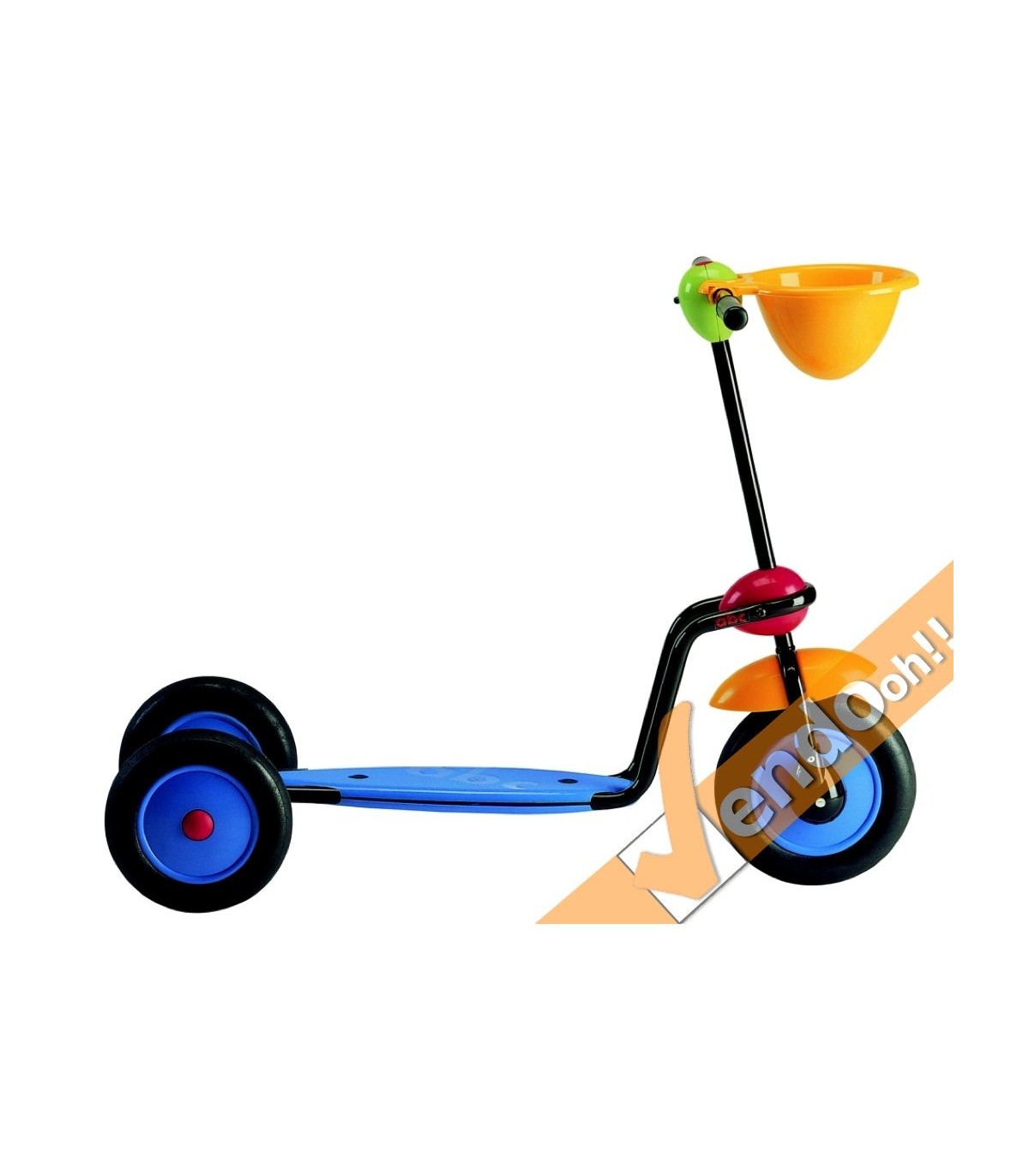 MONOPATTINO BICI A SPINTA SCOOTER BAMBINO BAMBINA BAMBINI BIMBO BIMBI 0003ABC