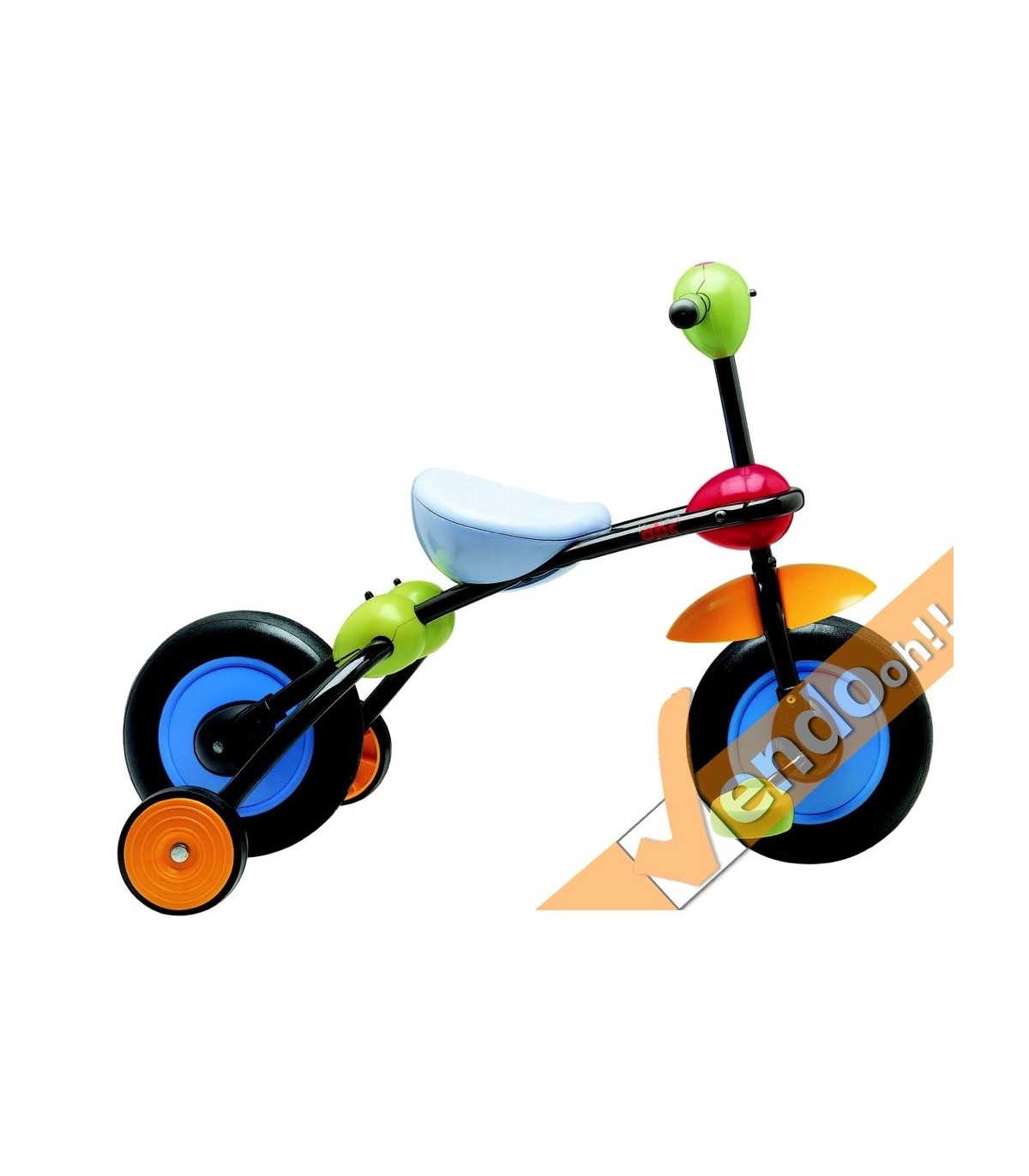 TRICICLO MINI BIKE BICI BAMBINO BAMBINA BAMBINI BIMBO BIMBI 18 - 36 MESI 0004ABC