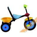 TRICICLO IN METALLO BAMBINO BAMBINA BAMBINI BIMBO BIMBI 18 - 36 MESI 0002ABC