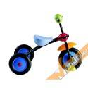 TRICICLO IN METALLO BAMBINO BAMBINA BAMBINI BIMBO BIMBI 18 - 36 MESI 0001ABC