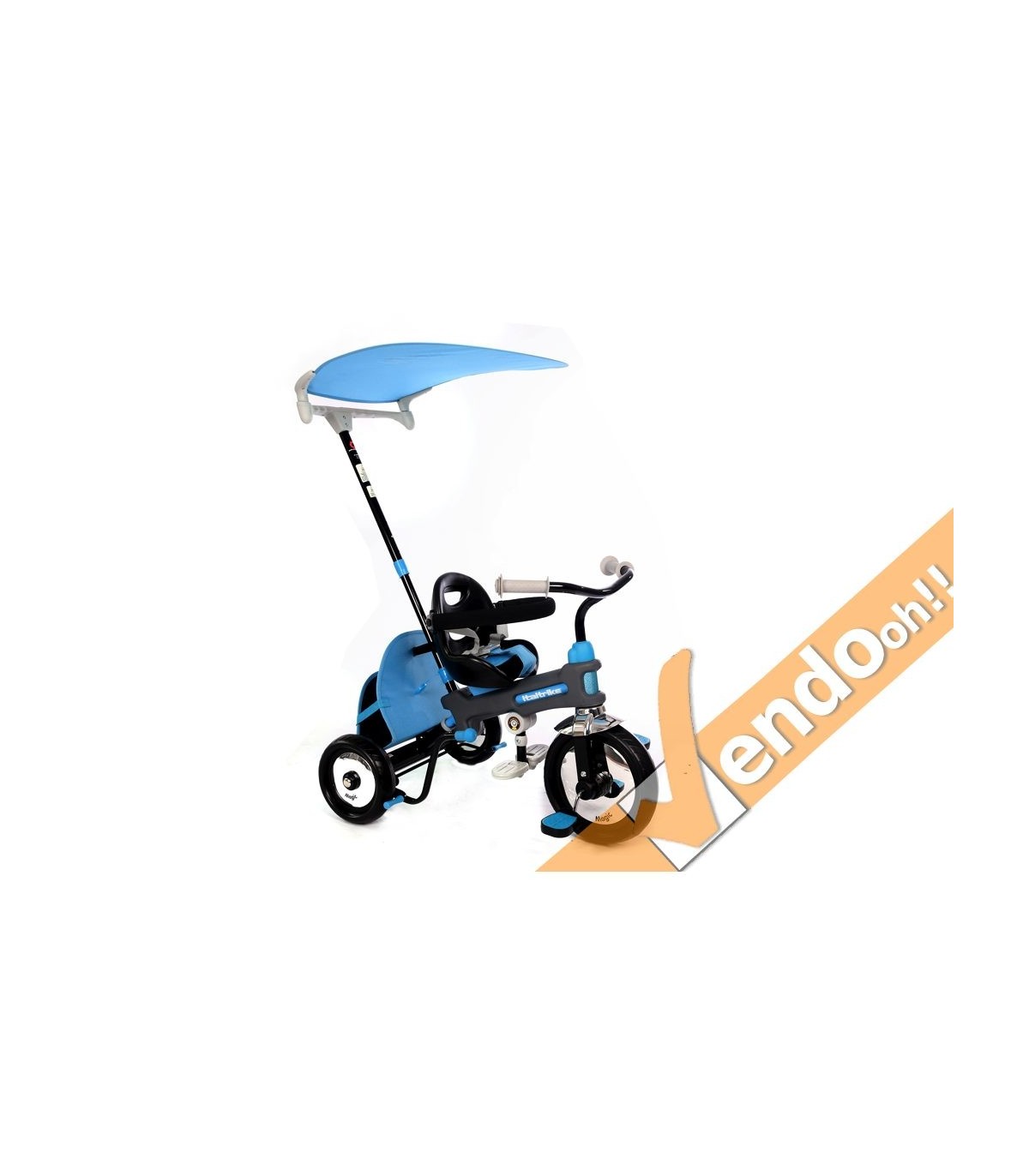 TRICICLO PASSEGGINO CINTURA SICUREZZA BAMBINO BAMBINA BAMBINI BIMBO BIMBI 2401