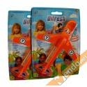 2 PZ CUCCHIAIO BAMBINI BAMBINO A FORMA DI AEREO SICURO 100% DIVERTENTE COLORATO
