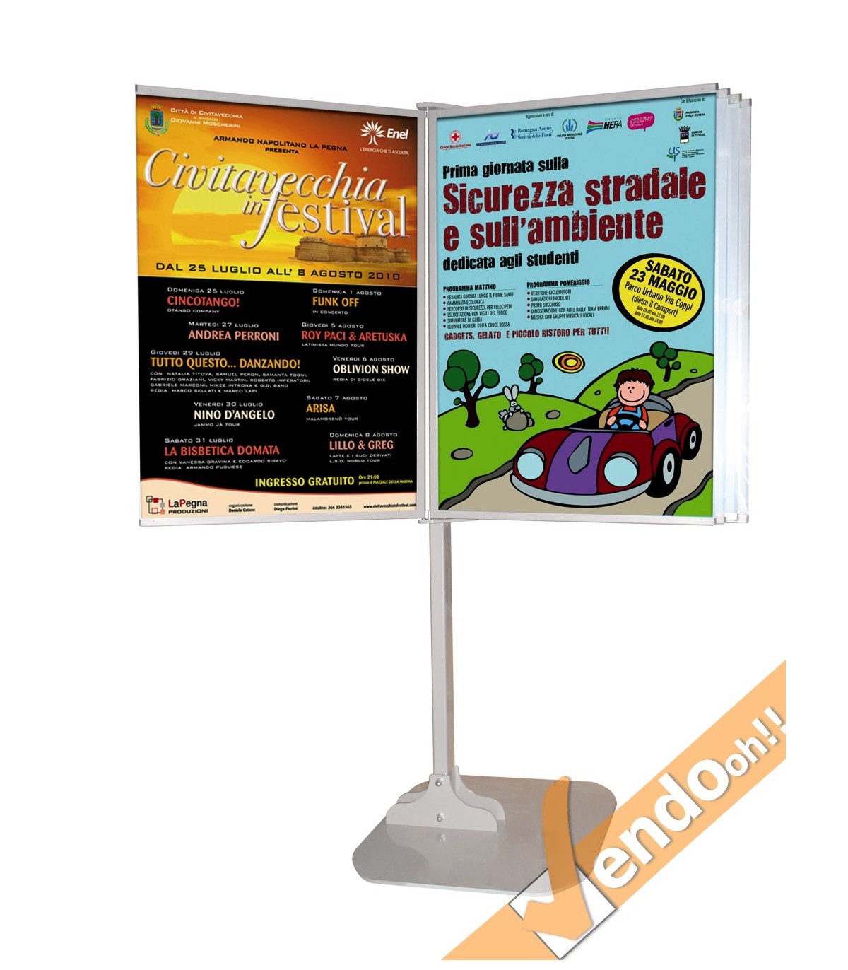 ESPOSITORE DA PAVIMENTO ALBO