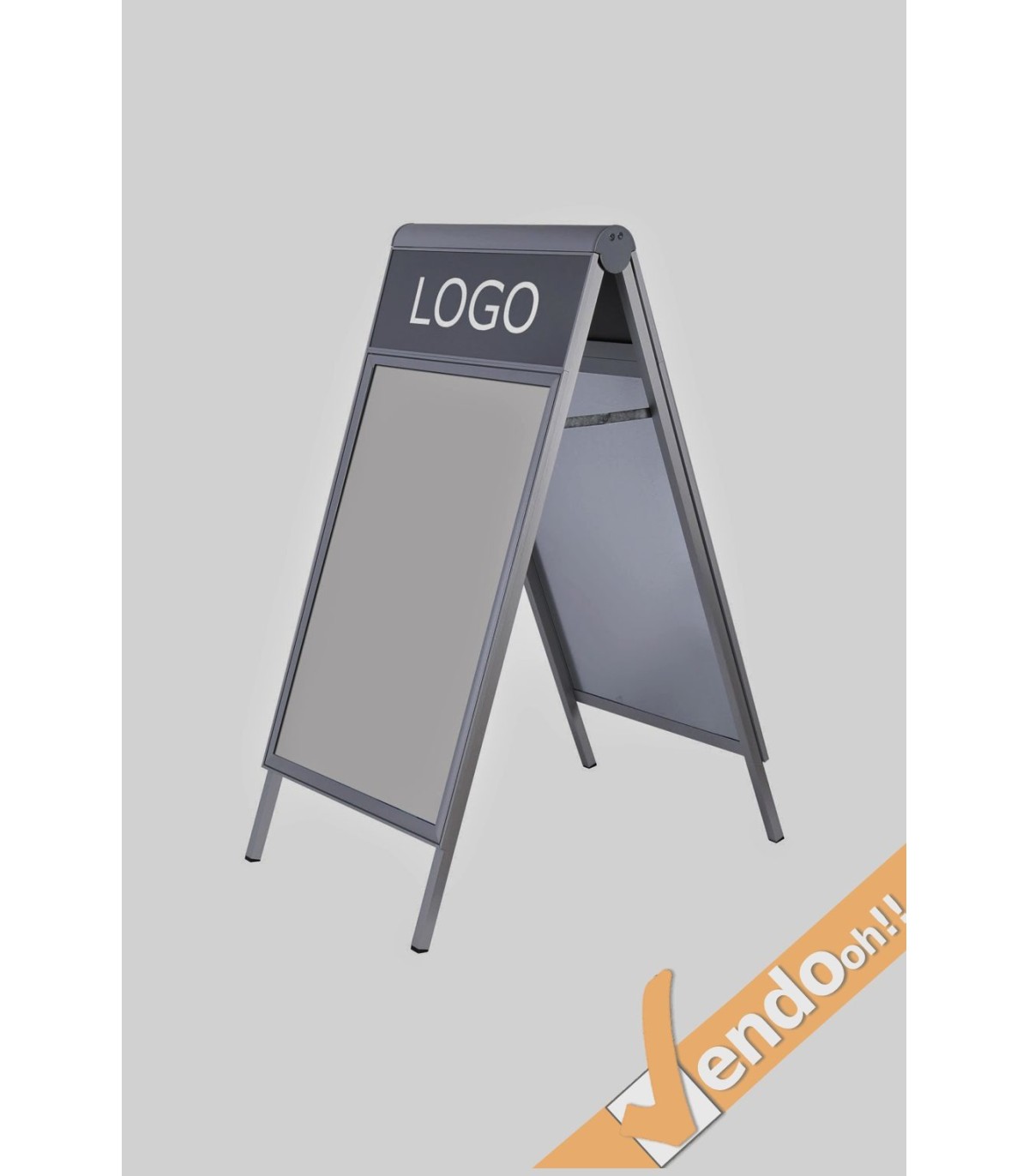 ESPOSITORE PUBBLICITARIO DA PAVIMENTO A CAVALLETTO DA ESTERNO INTERNO CRBF03