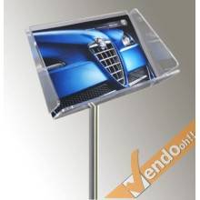 ESPOSITORE PUBBLICITARIO DA PAVIMENTO A LEGGIO FORMATO A4 ORIZZONTALE LGG09