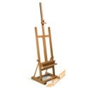 CAVALLETTO ESPOSITORE PER DIPINGERE QUADRI TELE DA STUDIO IN LEGNO IWCS-20