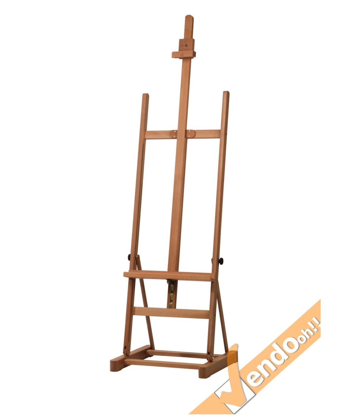 CAVALLETTO ESPOSITORE QUADRI PER PITTURA ARTISTICA DA STUDIO IN LEGNO IWCS-100