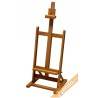 CAVALLETTO ESPOSITORE QUADRI PER PITTURA ARTISTICA DA TAVOLO IN LEGNO IWCT-7