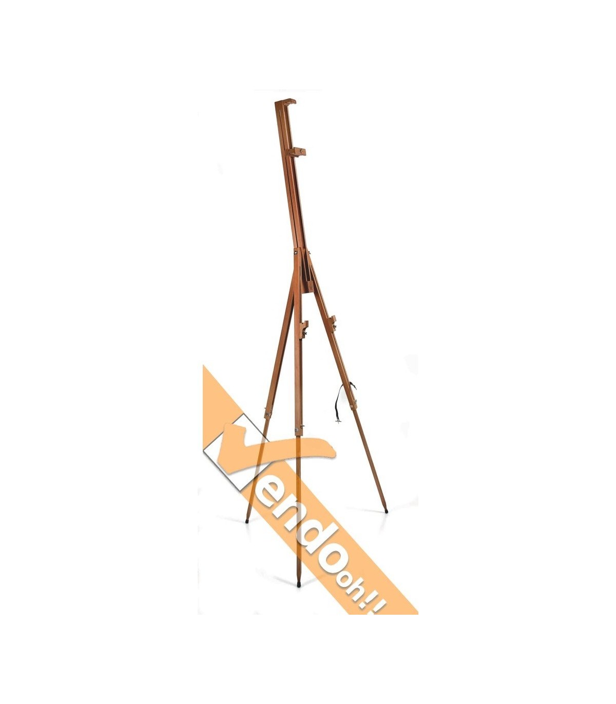 CAVALLETTO ESPOSITORE DA ESTERNO PER QUADRI PITTURA ARTISTICA IN LEGNO IWCS-1