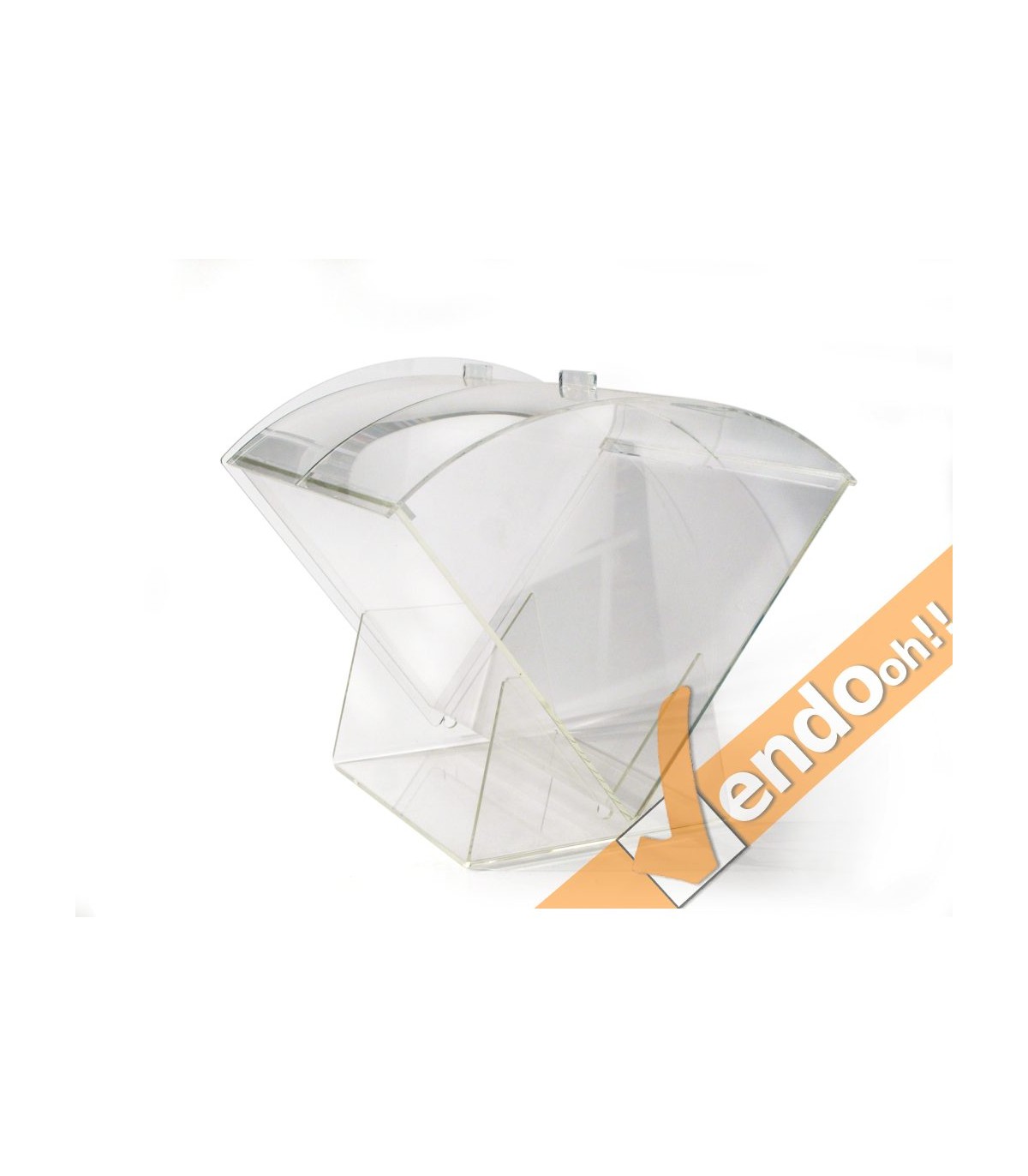 PORTACONI PORTA CONI GELATO GELATI DA BANCO A GONDOLA IN PLEXIGLAS GELATERIA BAR