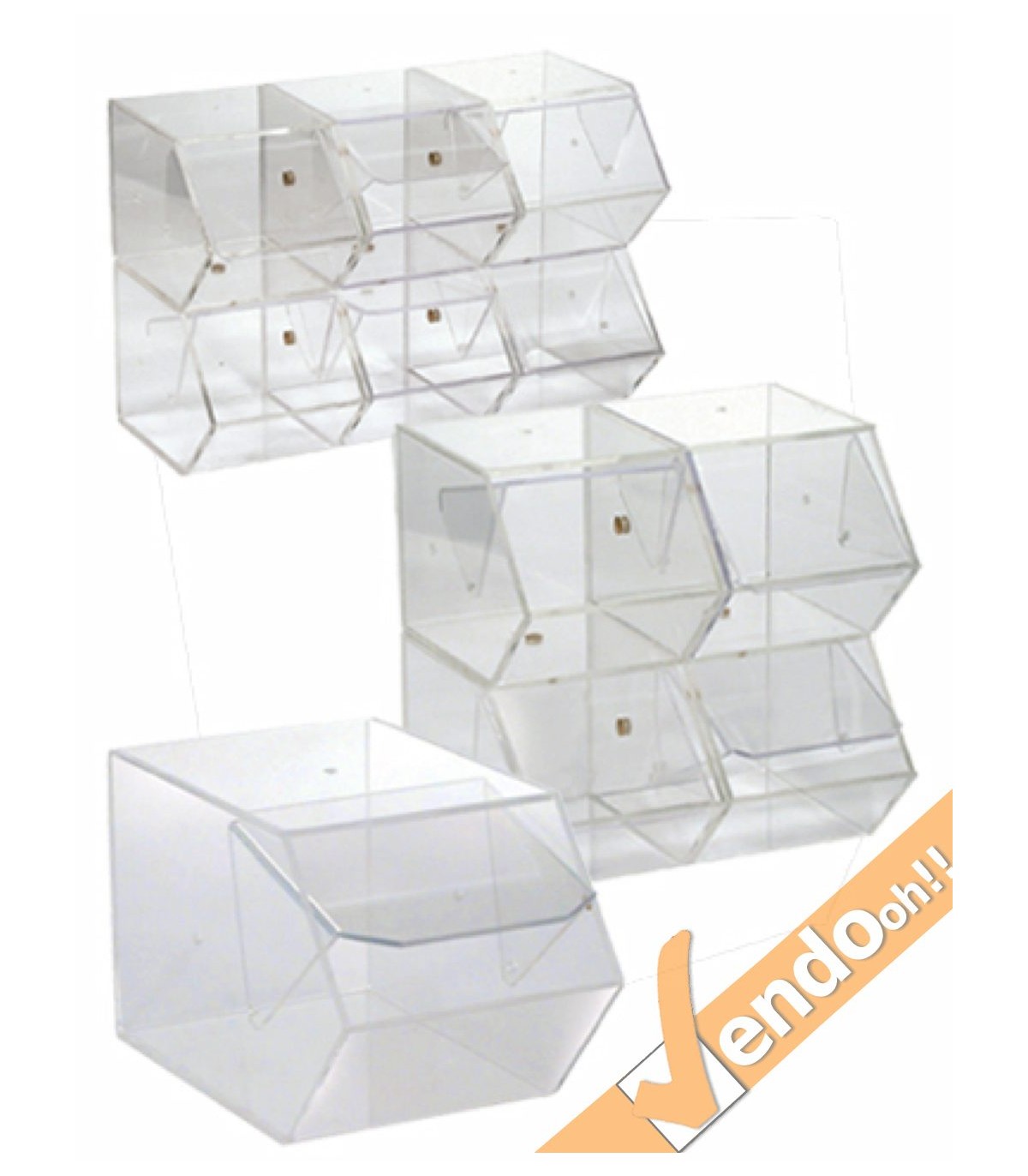 CASSETTINO MULTIUSO MODULARE PORTA TUTTO DA BANCO BAR GELATERIA PASTICCERIA