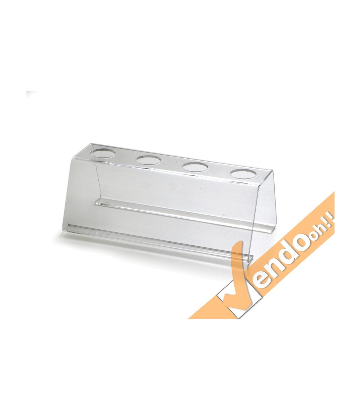 PORGICONO PORGI CONO PORTA GELATO GELATI IN PLEXIGLAS 4 FORI DA BANCO GELATERIA