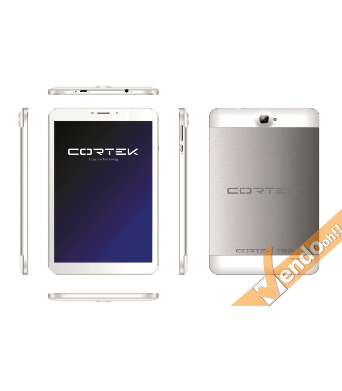 TABLET 8" POLLICI 8GB QUAD CORE CONNESSIONE WI-FI CON ANDROID 2 SIM VIDEOCAMERE