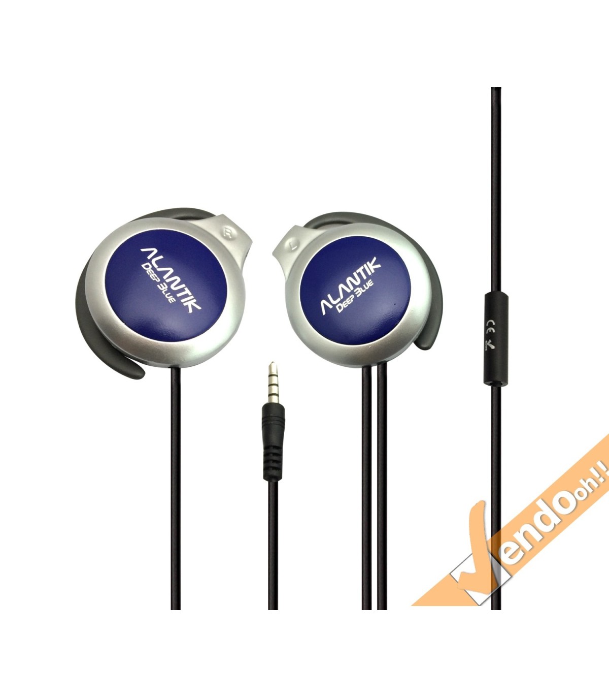 CUFFIE A GANCIO E MICROFONO IPHONE SMARTPHONE TABLET TELEFONO CELLULARE ANDROID