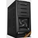CASE CABINET MIDDLE TOWER IN LAMIERA PER PC COMPUTER 2 USB CON ALIMENTATORE 500W