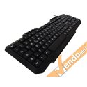 TASTIERA ITALIANA MULTIMEDIALE PER COMPUTER PC WIN WINDOWS LINUX MAC CAVO USB