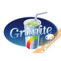 ADESIVO SAGOMATO SCRITTA GRANITE PER BANCO VETRINE FINESTRE GELATERIA GELATERIE