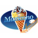 ADESIVO SAGOMATO MAXI CONO MAXICONO WUNDERTUTE VETRINE GELATERIA GELATERIE