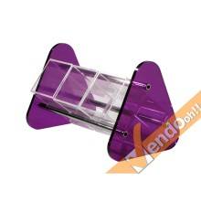 PORTA CUCCHIAINI LUNGHI E PORTA CANNUCCE DA BANCO PER GELATERIA GELATERIE VIOLA