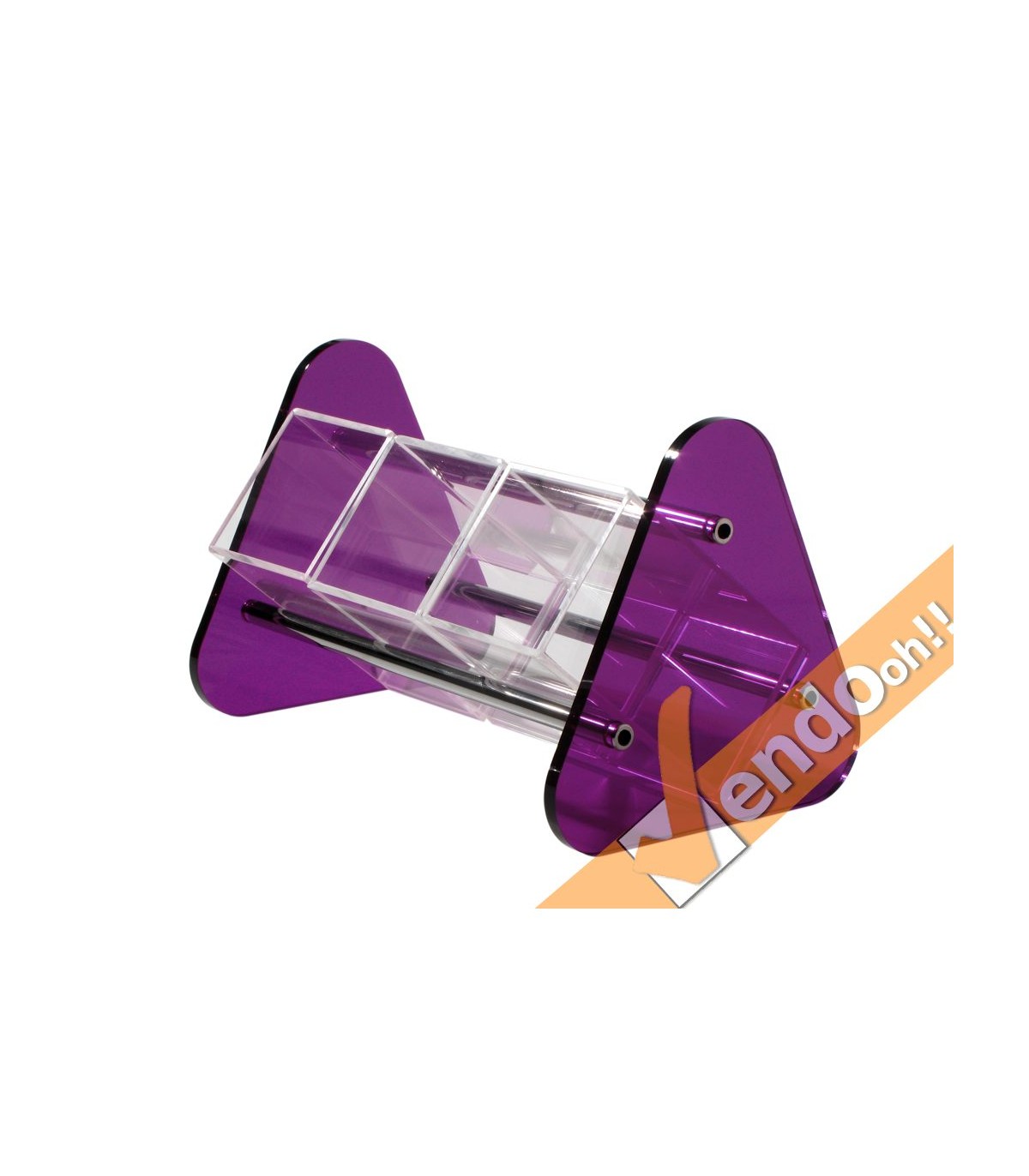 PORTA CUCCHIAINI LUNGHI E PORTA CANNUCCE DA BANCO PER GELATERIA GELATERIE VIOLA