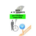 BASE A X A CROCE PESANTE ESCLUSIVAMENTE NOSTRI ESPOSITORI A BANDIERA LINEA ECO