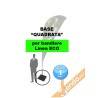 BASE QUADRA IN METALLO ESCLUSIVAMENTE NOSTRI ESPOSITORI A BANDIERA LINEA ECO