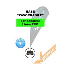 BASE ZAVORRABILE A TANICA ESCLUSIVAMENTE NOSTRI ESPOSITORI A BANDIERA LINEA ECO