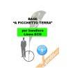 BASE A PICCHETTO PER TERRA ESCLUSIVAMENTE NOSTRI ESPOSITORI A BANDIERA LINEA ECO