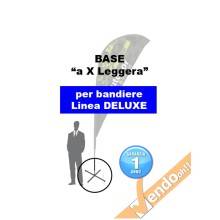 BASE A X A CROCE LEGGERA ESCLUSIVAMENTE NOSTRI ESPOSITORI A BANDIERA LINEA ECO