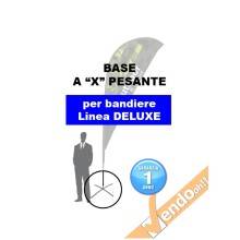 BASE A X A CROCE PESANTE ESCLUSIVAMENTE NOSTRI ESPOSITORI A BANDIERA LINEA ECO