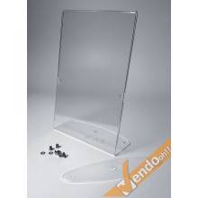 PORTA AVVISI PORTA DEPLIANT FORMATO A4 PER COLONNA COLONNINE SEGNA PERCORSO