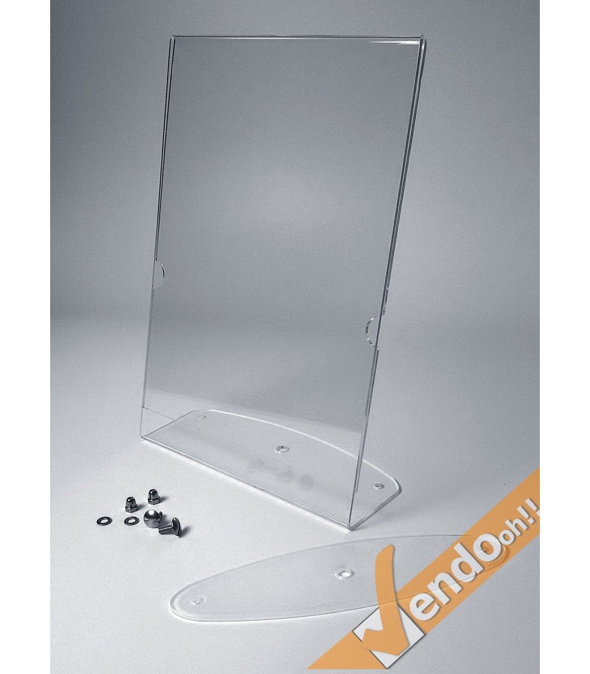 PORTA AVVISI PORTA DEPLIANT FORMATO A4 PER COLONNA COLONNINE SEGNA PERCORSO