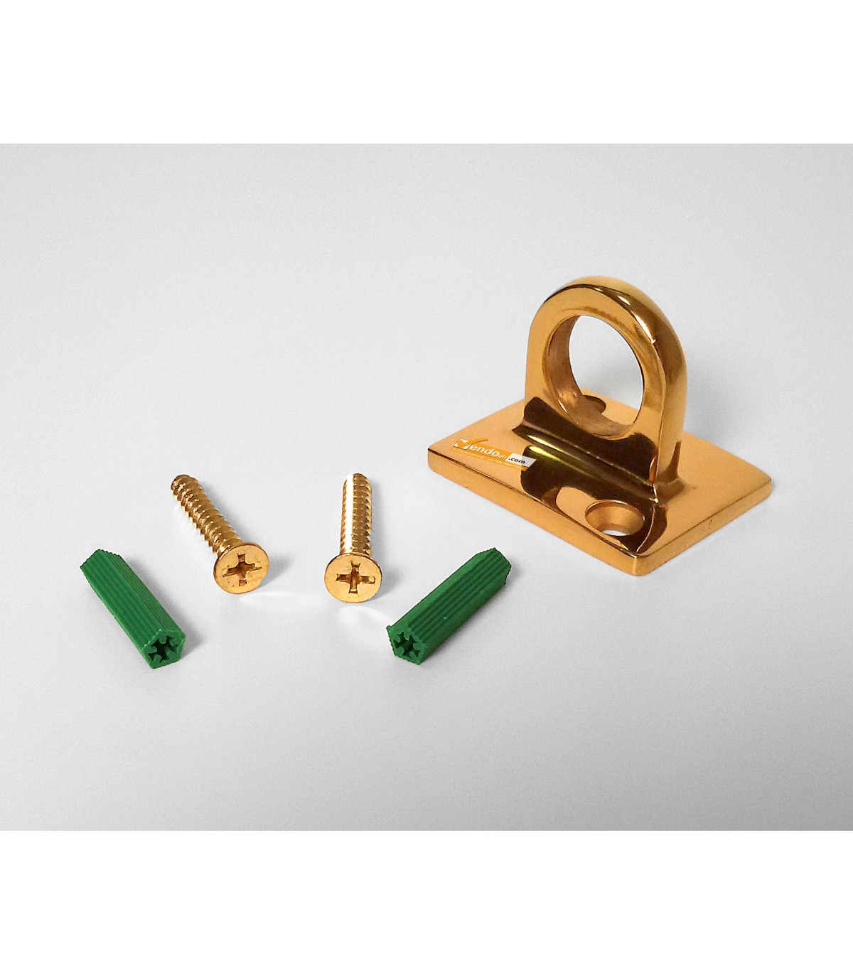 CLIP DA MURO GOLD PER CORDONE CORDA COLONNINA COLONNA SEGNA PERCORSO