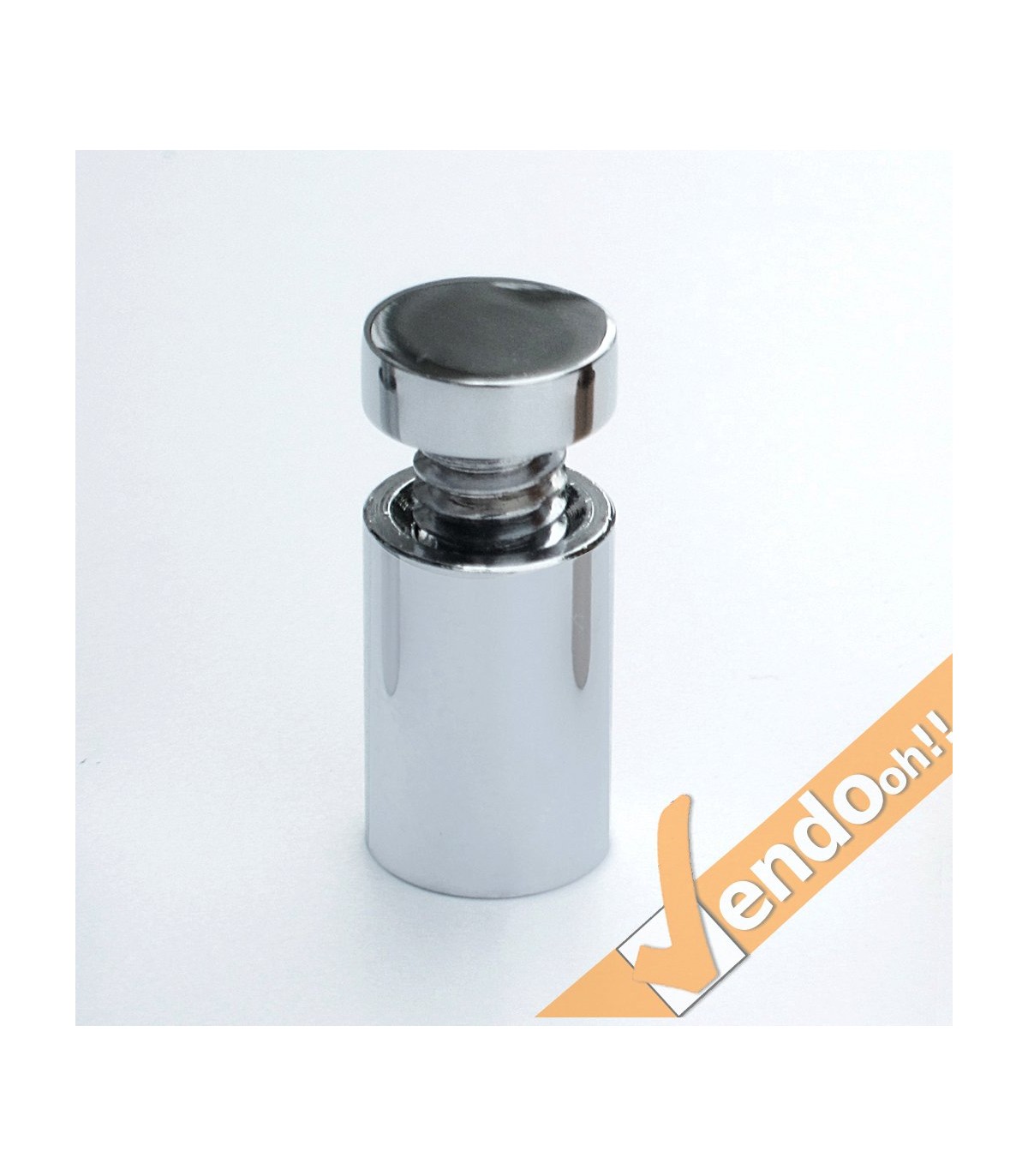 KIT 4 DISTANZIALI A VITE TARGHE DA PARETE MURO IN ALLUMINIO CROMATO ARGENTO ORO