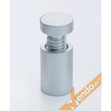 KIT 4 DISTANZIALI A VITE PER TARGHE DA PARETE MURO IN OTTONE CROMATO ARGENTO ORO