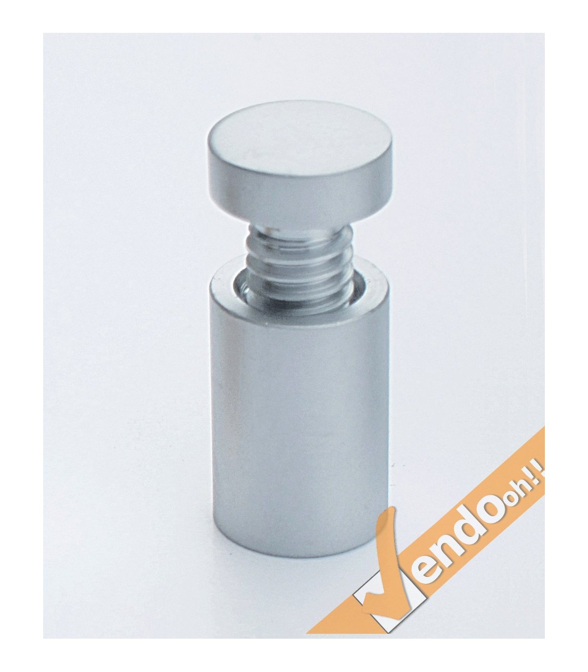 KIT 4 DISTANZIALI A VITE PER TARGHE DA PARETE MURO IN OTTONE CROMATO ARGENTO ORO