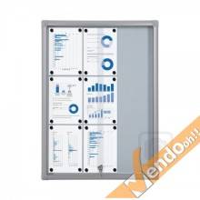 BACHECA MAGNETICA SCRIVIBILE FORMATO 9 X A4 PER COMUNICAZIONI PER UFFICIO SCUOLA