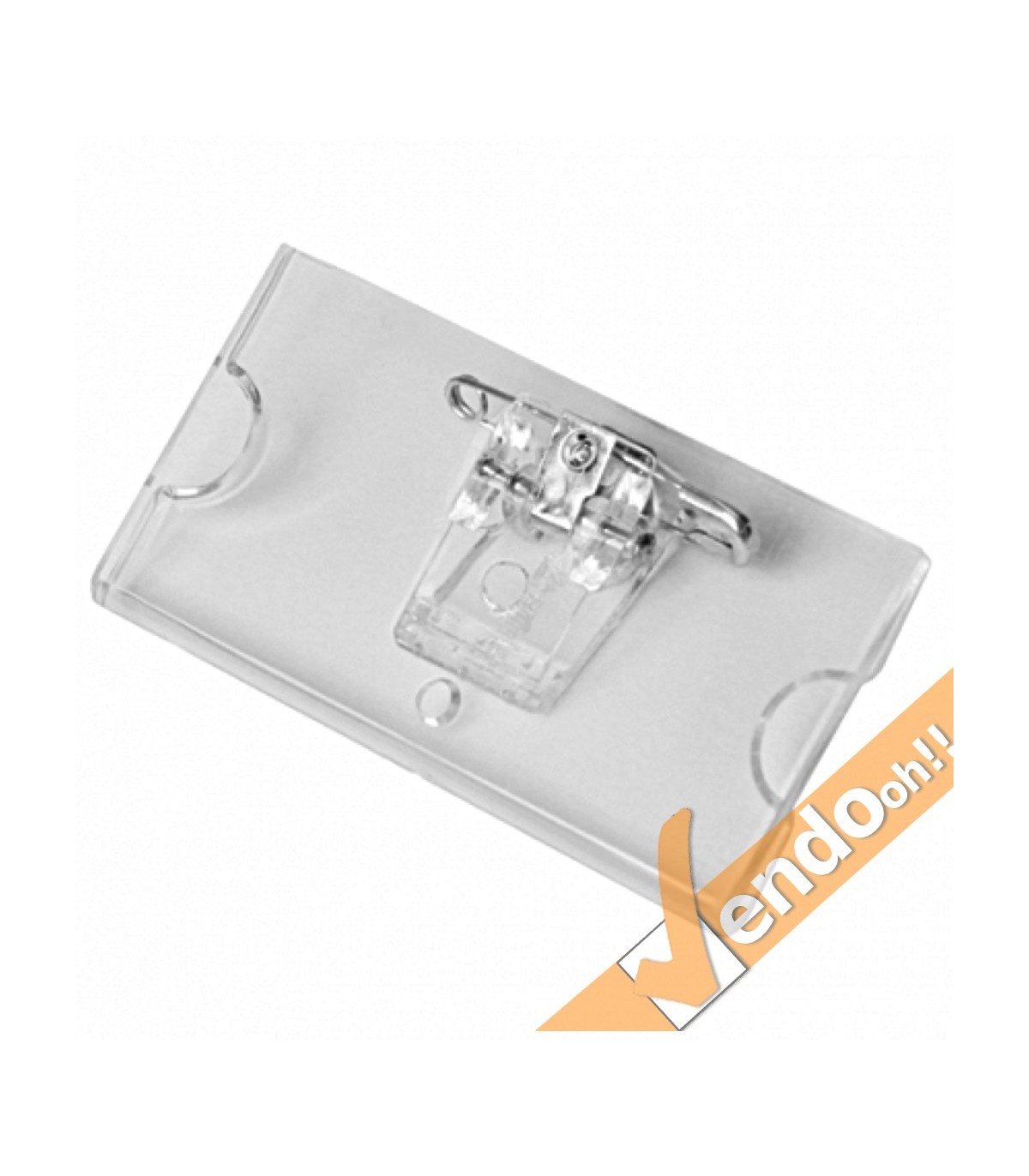 PORTA BADGE PIATTO CON GANCIO CARTELLINO DIPENDENTI VISITATORI UFFICIO BADGE04