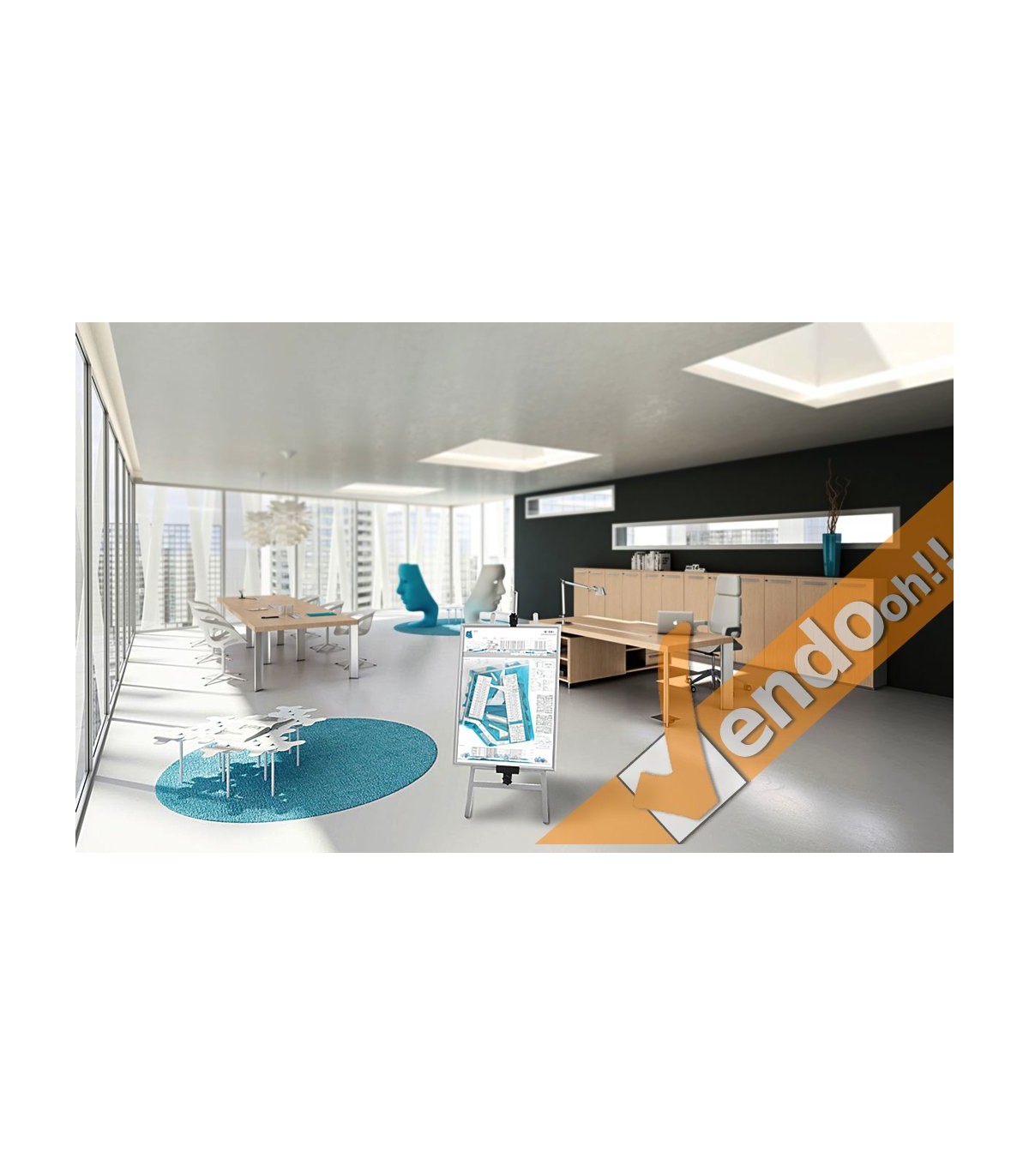 CAVALLETTO PUBBLICITARIO ESPOSITORE PORTA PANNELLO INSEGNA CORNICE QUADRI