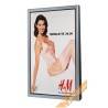 CORNICE ESPOSITIVA PUBBLICITARIA BIFACCIALE F.TO 50x70 DA VETRATA VETRINA VETRO