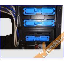 CASE CABINET PC COMPUTER GAMING SUPPORTI ANTI-SHOCK LIQUID COOLER PORTA HDD FDD