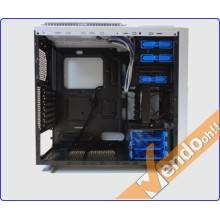 CASE CABINET PC COMPUTER GAMING SUPPORTI ANTI-SHOCK LIQUID COOLER PORTA HDD FDD