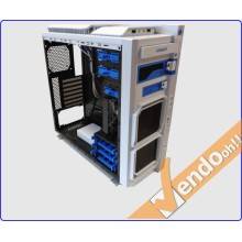 CASE CABINET PC COMPUTER GAMING SUPPORTI ANTI-SHOCK LIQUID COOLER PORTA HDD FDD
