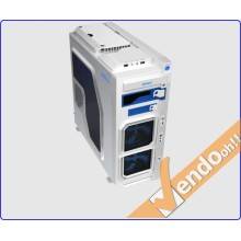 CASE CABINET PC COMPUTER GAMING SUPPORTI ANTI-SHOCK LIQUID COOLER PORTA HDD FDD