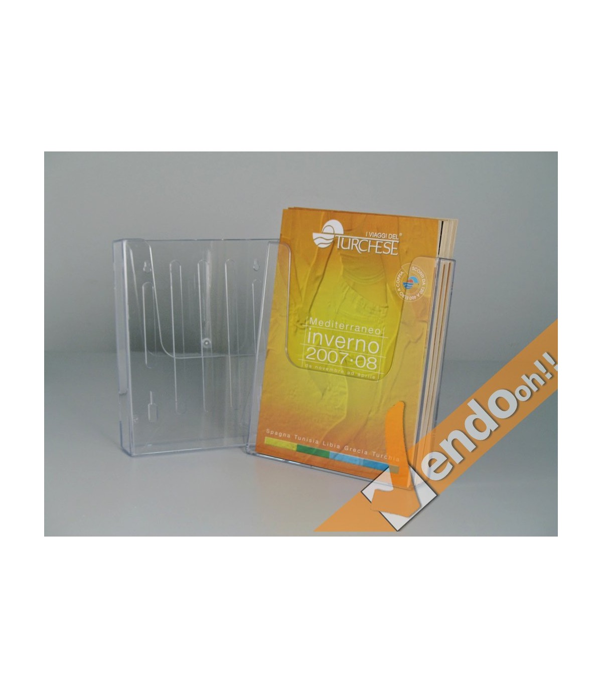 PORTA DEPLIANT DEPLIAN DA BANCO E PARETE SCRIVANIA F.TO A4 VERTICALE PDP100/M