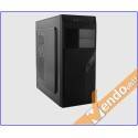 CASE ATX COMPUTER CABINET PC TOWER METALLO PLASTICA NERO CON ALIMENTATORE 500W