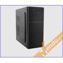 CASE ATX COMPUTER CABINET PC TOWER METALLO PLASTICA NERO CON ALIMENTATORE 500W